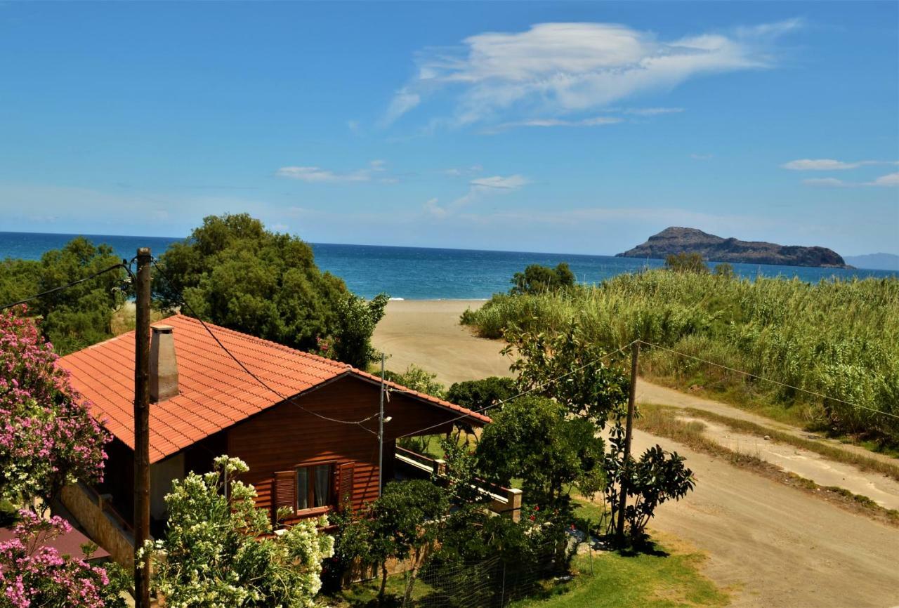 Wooden Beach House Villa Gerani  Eksteriør billede